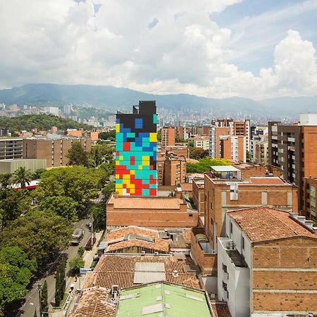 Apartament Beautiful Loft In Laureles Medellín Zewnętrze zdjęcie