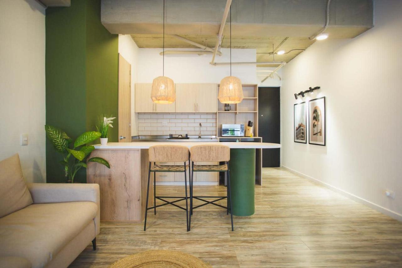 Apartament Beautiful Loft In Laureles Medellín Zewnętrze zdjęcie